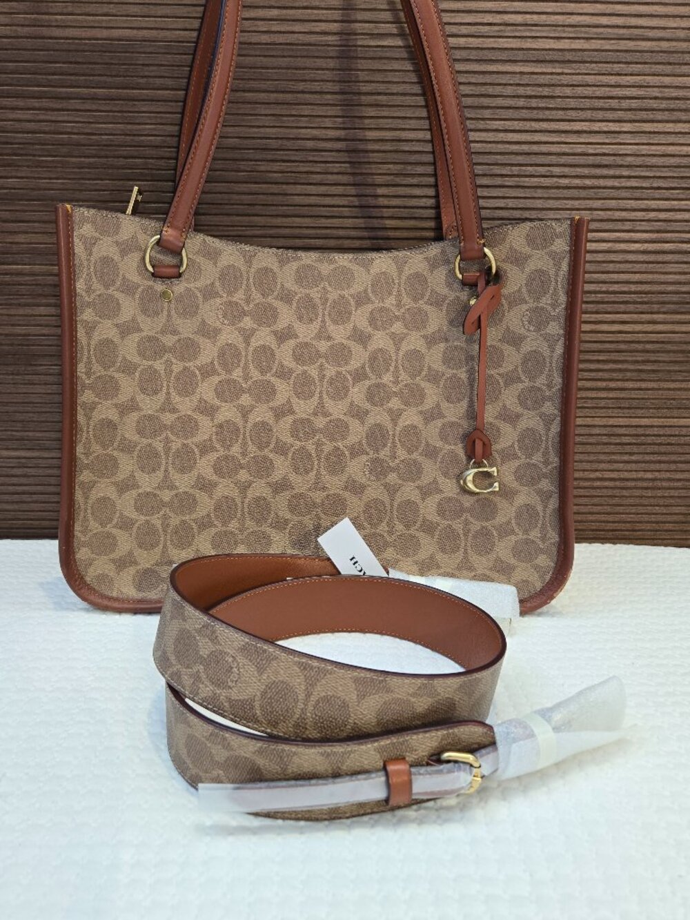 Coach Strap in Signature Canvas